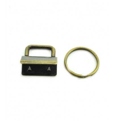 Attache sangle - bronze